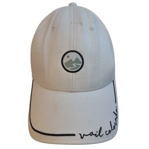 Vail Colorado‎ The Game Baseball Cap Hat Adjustable White Mountains Vacation Ski